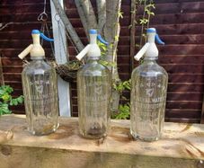 Antique Glass Bottle Soda Syphon