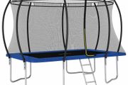 Trampoline Set Rectangular 335x244x90 cm 150 kg