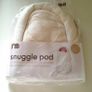 Mothercare Snuggle Pod Swaddle Blanket Cream. Image 3