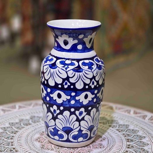 Handmade and Hand Painted Ceramic Flower Vase | Warehouse Clearance | Massive Discount | Bargain price