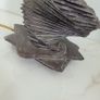 Mid-century spiral slate lamp Image 4