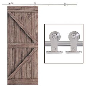 Sliding Wooden Door Track Kit
