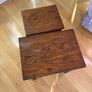 Pair Vintage Nesting Side tables Image 3