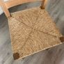 Solid oak dining table and 8 chairs with storage drawers Image 5