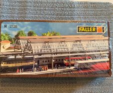 Faller. Model. N 2128.  Train Station Platform Roofing. Germany.