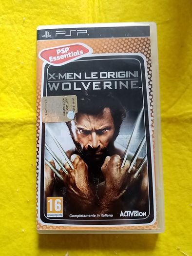 X-Men Le Origini Wolverine Italian verson PlayStation PSP Games Original