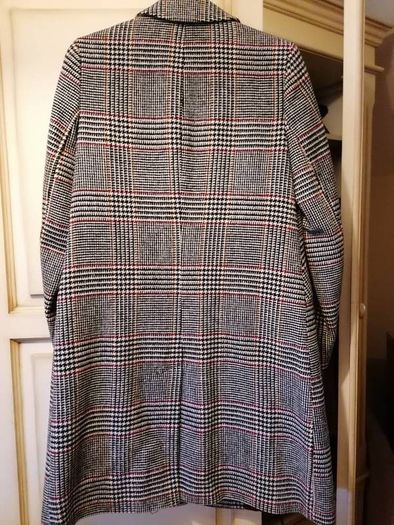 ladies check coat UK 10