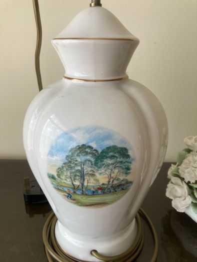 Royal Tara Golf Themed Lamp
