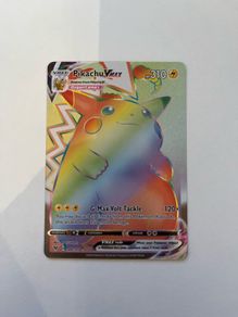 Pokemon Pikachu VMax card