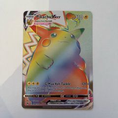Pokemon Pikachu VMax card