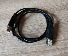 USB-A to USB-B 1m cable