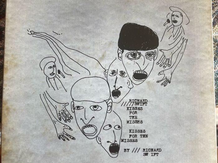 Richard Swift Kisses for the misses picture sleeve vinyl record single in vg+ condition