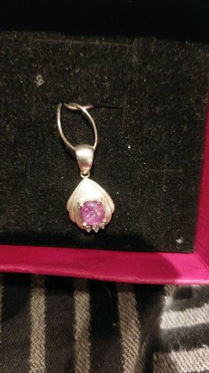 1.9 Carat Burmese Ruby Pendant