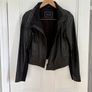 Leather Jacket White Suede Image 5