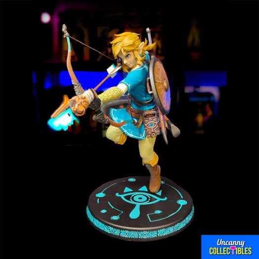 Legend of Zelda Breath of the Wild Link First 4 Figures Statue