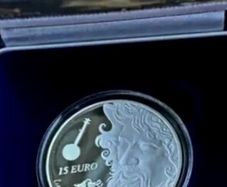 Luke Kelly Silver Proof Central bank issue