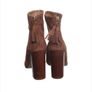 River Island Suede Heeled Boots Image 3