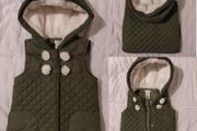 Max Studio Quilted Hooded Gilet Jacket