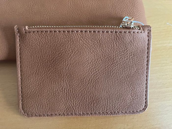 BNWT KAISER STYLE ladies tan purse & card holder