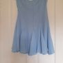 Ladies  Blue Chiffon mini dress Image 4