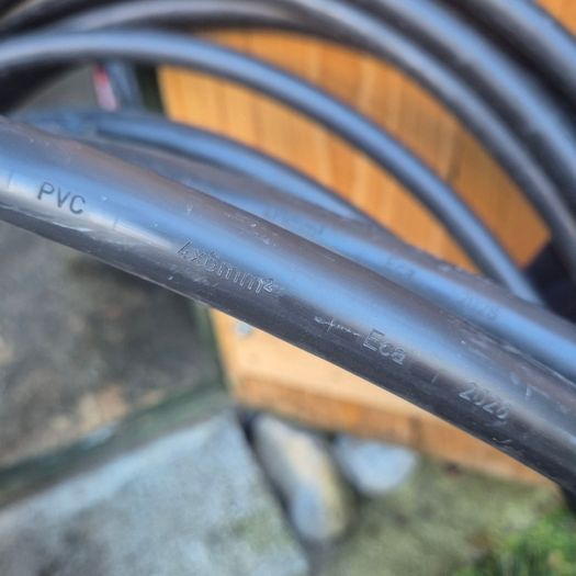 four core 6mm2 cable 34m