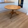 Kitchen Table - Pine - Rustic - Circular. Image 9