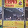 Liverpool Football Match Programmes x8 1985 Image 7