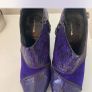 Bourne purple high heel ankle boots  Size 38 #Bourne #ankleboots Image 2