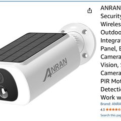 Security Solar powered wireless camera + 2x128GB microSD cards for storage