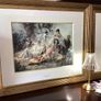 Vintage Art Prints Set of 2 (Gold Frames) Image 2