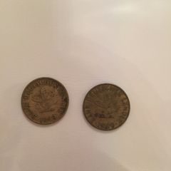 1949-1973 German 10 pfennig's