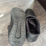 Adidas Kids Tensaur Strap Leather Trainers - Triple Black - Size UK 2 / EU 34 Image 5