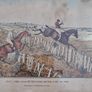 5 Antique Hunt Scene Pictures in Original Frames Postage Available or Collection is always welcome Image 8