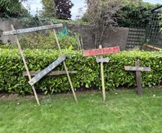 Halloween Garden Signs