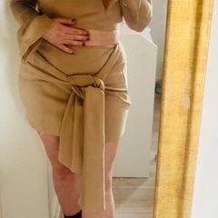 PLT faux suede Co ord outfit size 12 petite