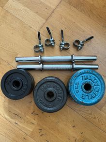 2x 10kg Dumbbells