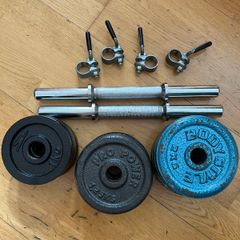 2x 10kg Dumbbells