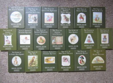 Beatrix Potter Books, 19 books