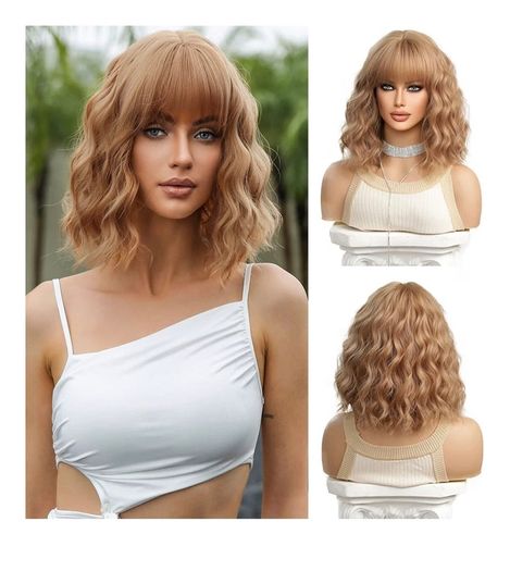 Strawberry blonde wig