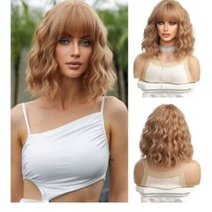 Strawberry blonde wig