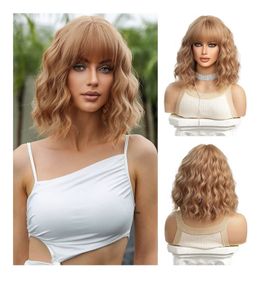 Strawberry blonde wig