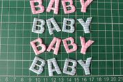 Craft Embellishments - Fabric Letters - Baby