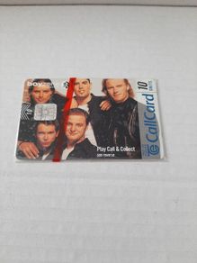 call card new mint Boyzone
