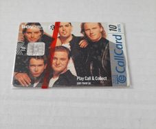 call card new mint Boyzone