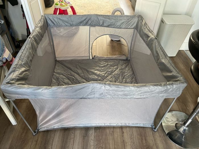 playpen Kinderkraft Ziki Playpen - Grey