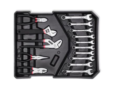 Executive Anthracite Black Case Box Trolley Set 949 Piece Tool Box Tool