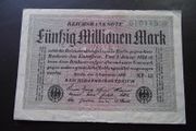 Germany. Reichsbanknote. 50 Millionen Mark (1.9.1923)