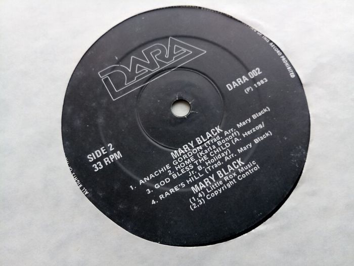 Mary Black 12in Vinyl