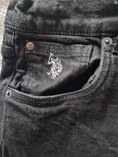 black polo boys jeans