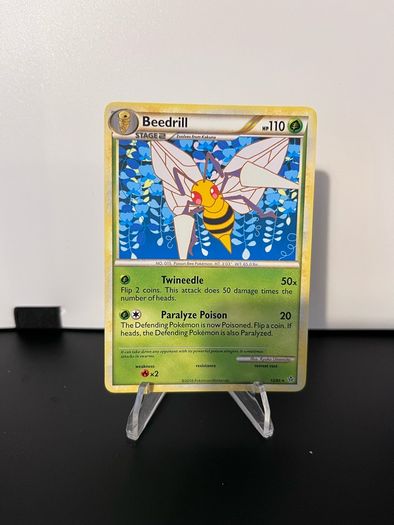 pokemon card Beedrill 2010